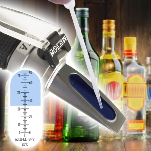 Рефрактометр для спирта МЕГЕОН 72014 к0000018700 фото 11