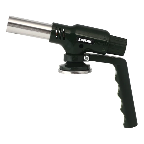 Горелка газ. с пьезорозжигом, ЕРМАК цанговый захват, шир. сопло, с рукоятью; 23х16х5,5см 333-089 фото 4 Горелка газ. с пьезорозжигом, ЕРМАК цанговый захват, шир. сопло, с рукоятью; 23х16х5,5см 333-089 фото 4