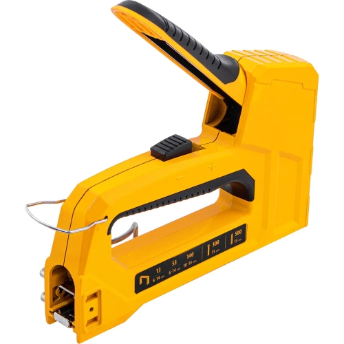 Мебельный степлер Denzel тип 53 и 13, 6-14 мм, тип 140, 10-14 мм, тип 300, 15 мм, тип 500, 15 мм 40215 фото 11