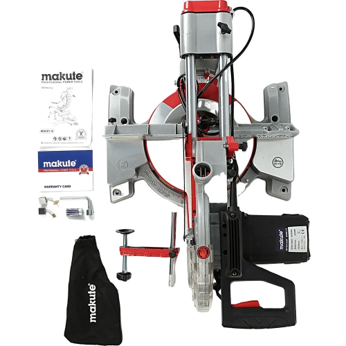 Торцовочная пила с протяжкой Makute (2200Вт, 255мм) MS001-S фото 5 Торцовочная пила с протяжкой Makute (2200Вт, 255мм) MS001-S фото 5