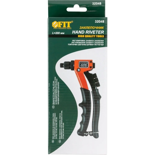 Заклепочник Профи 2.4-4.8мм, 200 мм FIT HQ 32048 фото 9 Заклепочник Профи 2.4-4.8мм, 200 мм FIT HQ 32048 фото 9