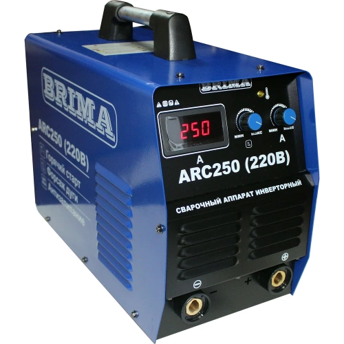 Сварочный инвертор Brima arc-250 220в с накс БП-00000421 Сварочный инвертор Brima arc-250 220в с накс БП-00000421
