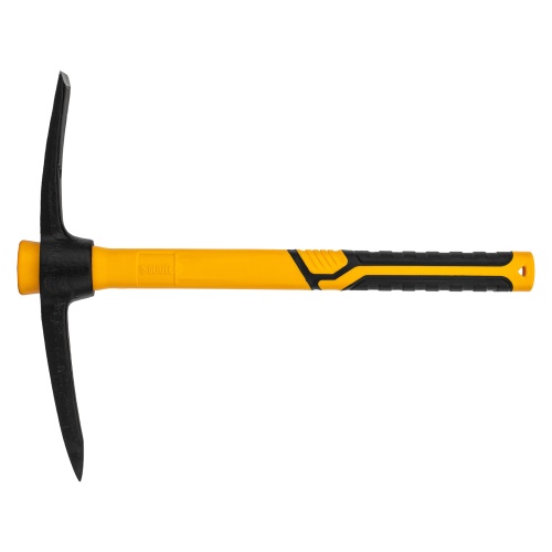 Кирка 700 г, фибергласовая обрезиненная рукоятка 385 мм Denzel фото 2 Кирка 700 г, фибергласовая обрезиненная рукоятка 385 мм Denzel фото 2