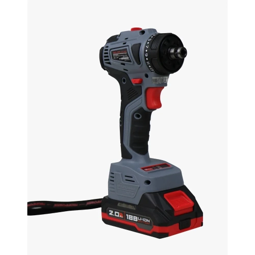 Аккумуляторный бесщеточный шуруповерт со сменными насадками Profipower MKBL-18BM (18В, 45Нм, Li-ion-2шт, 2.0Ач, 0,8-10мм, бита, З/У,в кейсе) E0250 фото 5 Аккумуляторный бесщеточный шуруповерт со сменными насадками Profipower MKBL-18BM (18В, 45Нм, Li-ion-2шт, 2.0Ач, 0,8-10мм, бита, З/У,в кейсе) E0250 фото 5