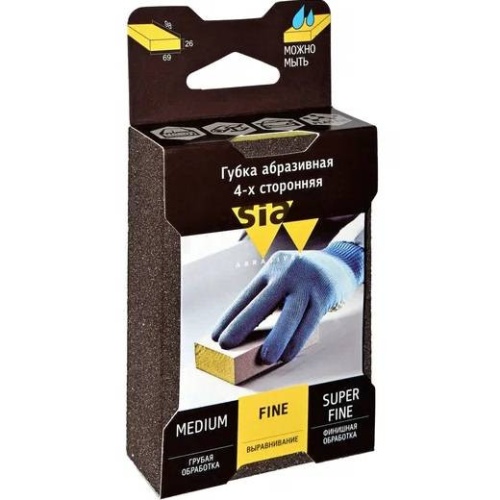 Губка абразивная Sia Abrasives ssp-4s-fine siasponge 4s fine фото 4