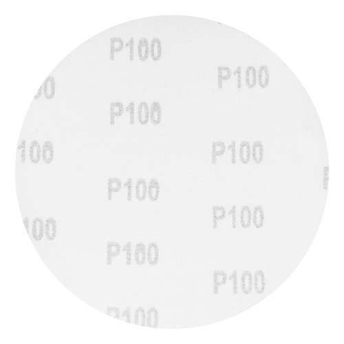 Круг абразивный на ворсовой подложке под "липучку", P 100, 150 мм, 5 шт Matrix фото 2