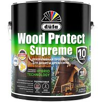 Пропитка для древесины Dufa Wood Protect Supreme бесцветная 2,5 л