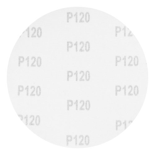 Круг абразивный на ворсовой подложке под "липучку", P 120, 150 мм, 5 шт Matrix фото 2