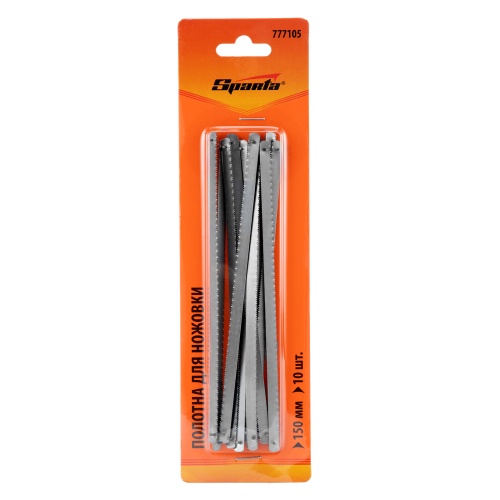 Полотна для ножовки по металлу, 150 мм, 10 шт, Sparta фото 4