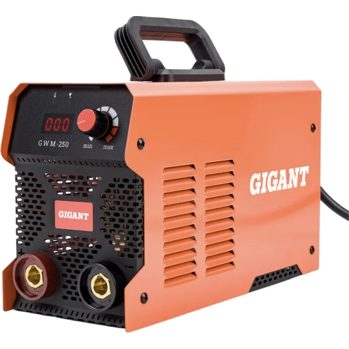 Инверторный сварочный аппарат (250 А; дисплей; кабель 2.5+1.5 м) Gigant GWM-250 Инверторный сварочный аппарат (250 А; дисплей; кабель 2.5+1.5 м) Gigant GWM-250