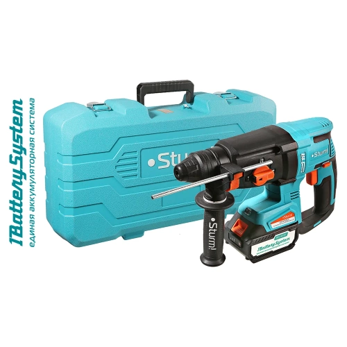Аккумуляторный перфоратор Sturm 1BatterySystem CRH1832BLC Аккумуляторный перфоратор Sturm 1BatterySystem CRH1832BLC