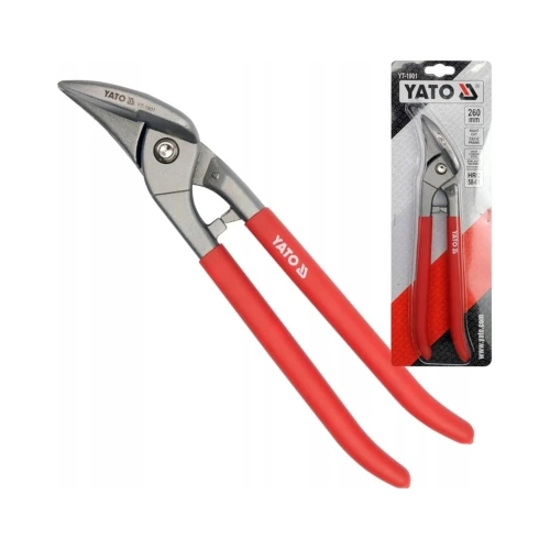 YATO Ножницы по металлу изогнутые правые 260мм YT-1901 фото 3 YATO Ножницы по металлу изогнутые правые 260мм YT-1901 фото 3