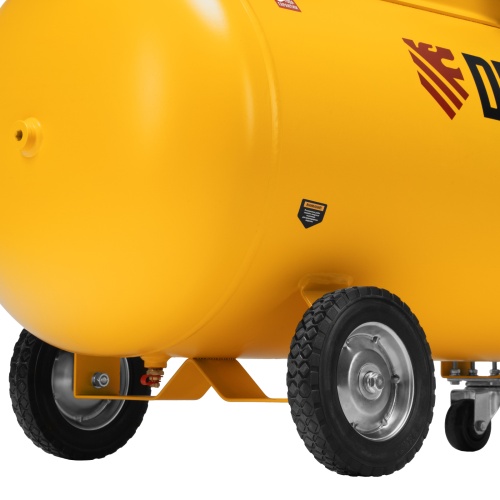 Компрессор воздушный рем. привод BCV 4000-T/200, 4,0 кВт, 200 литров, 690 л/мин Denzel фото 15