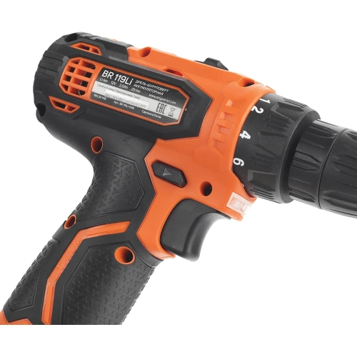 Аккумуляторная дрель-шуруповерт PATRIOT BR 119Li 180301119 фото 8