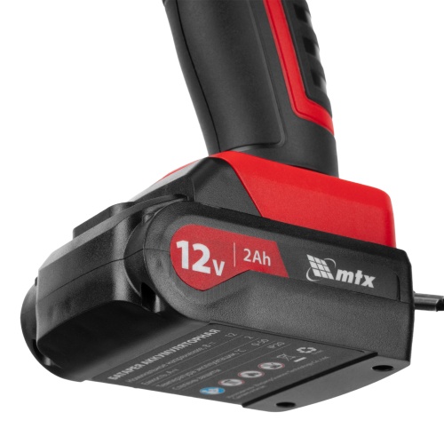 Дрель-шуруповерт аккумуляторная MCDL-12-02, Li-Ion, 12 В, 2 акк. MTX фото 16