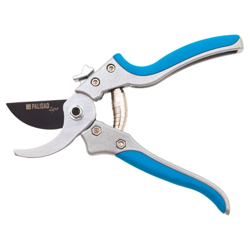 Секатор прямого реза, 205 мм, металлические обрезиненные рукоятки, Luxe, Palisad фото 3