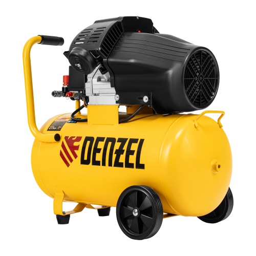 Компрессор воздушный прям. привод DCV1800/50, 1,8 кВт, 50 литров, 320 л/мин Denzel фото 3