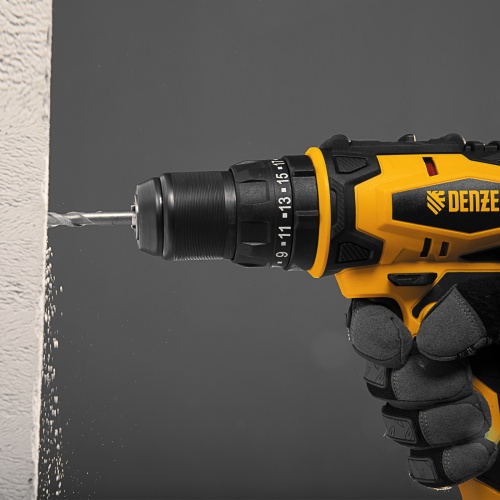 Дрель-шуруповерт сетевая ударная ISD-300-13 Denzel фото 14