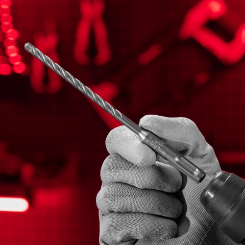 Бур по бетону, 6 x 160 мм, SDS Plus c крестовой пластиной Matrix фото 6