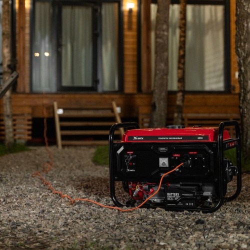 Генератор бензиновый RS-4000E, 3,3 кВт, 230В, электростартер MTX фото 27