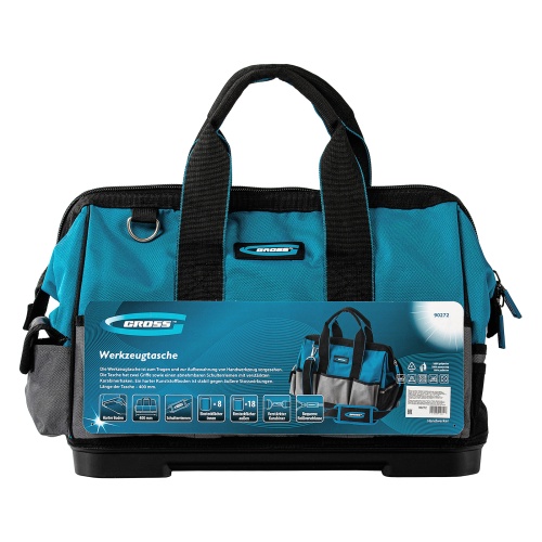 Сумка для инструмента HanD Werker, 26 карманов, дно пластик, наплечный ремень, 400 х 225 х 310 мм Gross фото 13