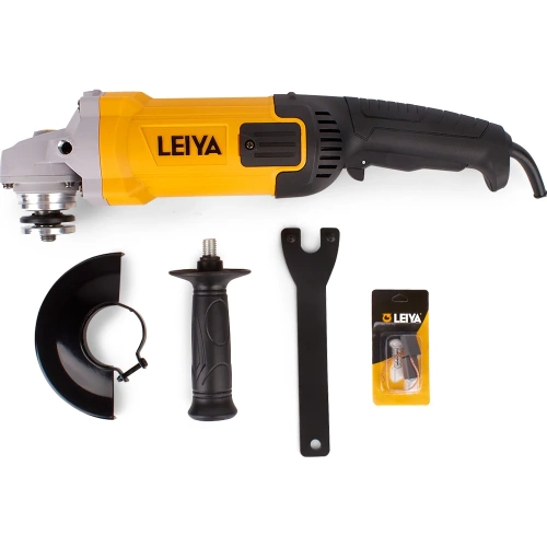 Угловая шлифовальная машинка LEIYA 125мм LY-S12501. 0840 фото 4 Угловая шлифовальная машинка LEIYA 125мм LY-S12501. 0840 фото 4