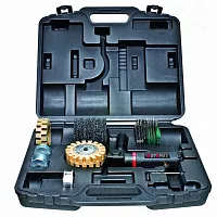 Пневмошлифмашинка BYEMAX MBX для удаления ржавчины, краски и этикеток в наборе BM-6903K