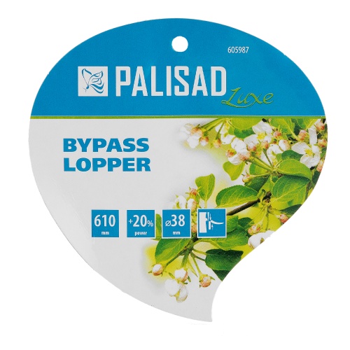 Сучкорез прямого реза, 610 мм, двухрычажный механизм, двухкомпонентные рукоятки,  LUXE Palisad фото 8