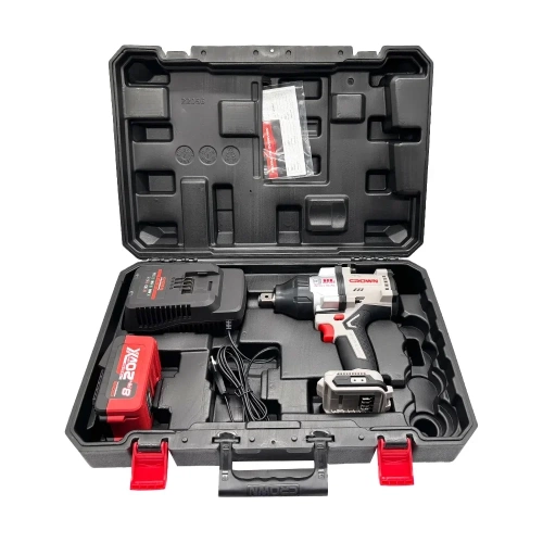 Гайковерт ударный аккумуляторный CROWN BL CT22056HX-8SC4 BMC фото 11