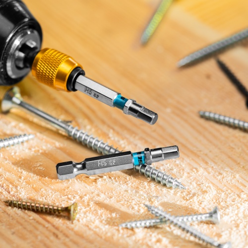 Бита HEX 5х50мм, сталь S2, шестигр., 10 шт. Gross фото 13