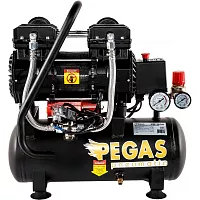 Малошумный безмасляный компрессор Pegas pneumatic PG-602 профессиональная серия 6619