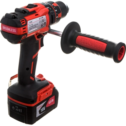 Аккумуляторная дрель-шуруповерт Felisatti ДА-13/18BK бесщеточная (кейс, 1 аккум. 4Ач, ЗУ), 151.5.1.00 фото 5 Аккумуляторная дрель-шуруповерт Felisatti ДА-13/18BK бесщеточная (кейс, 1 аккум. 4Ач, ЗУ), 151.5.1.00 фото 5