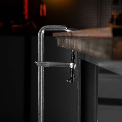 Струбцина F-образная, 100x600мм, кованая Denzel фото 9 Струбцина F-образная, 100x600мм, кованая Denzel фото 9