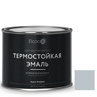 Эмаль термостойкая Elcon Max Therm 700 градусов серебристая 0,4 кг