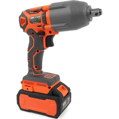 Аккумуляторный ударный гайковерт MESSER DCW6 1000 Нм, М24, 20 В, 4 Ач 05-41-064 фото 5 Аккумуляторный ударный гайковерт MESSER DCW6 1000 Нм, М24, 20 В, 4 Ач 05-41-064 фото 5