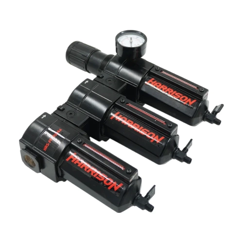 Блок подготовки с фильтром HARRISON 40 мкм, фильтром 25 мкм, фильтром 5 мкм и регулятором 1/2', 3964 л/мин. HRS-FFFR3964 фото 8