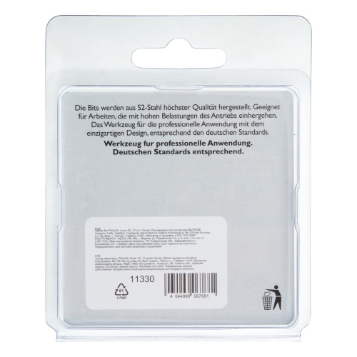 Бита РН2 х 25, сталь S2, 10 шт. Gross фото 7 Бита РН2 х 25, сталь S2, 10 шт. Gross фото 7