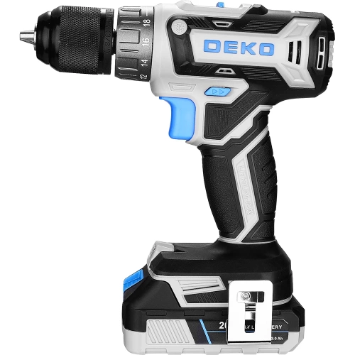 Аккумуляторная дрель-шуруповерт DEKO Loner 20V, 20В, 2x3.0 Ач 085-1005 фото 9 Аккумуляторная дрель-шуруповерт DEKO Loner 20V, 20В, 2x3.0 Ач 085-1005 фото 9