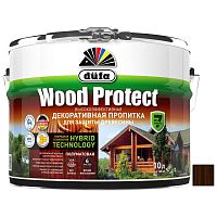 Пропитка декоративная для защиты древесины Dufa Wood Protect палисандр 9 л
