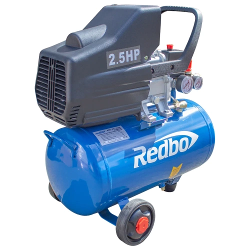 Компрессор масляный Redbo ACO-25/1600 коаксиальный, 1,6кВт, 198л/мин, 25л 39777 фото 4
