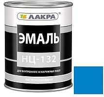 Эмаль Лакра НЦ-132 глянцевая голубая 0,7 кг