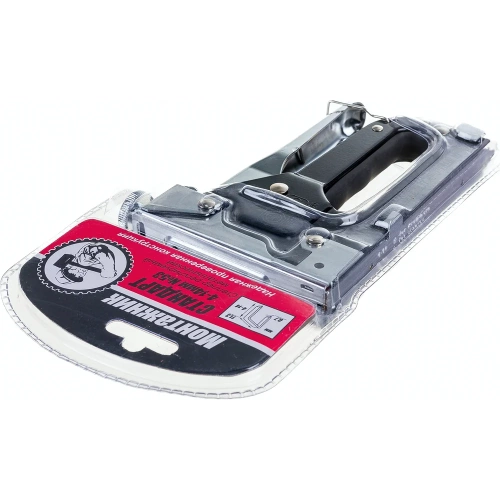 Cтеплер для скоб 4-14х0,7 мм Монтажник Стандарт 600302 фото 7 Cтеплер для скоб 4-14х0,7 мм Монтажник Стандарт 600302 фото 7