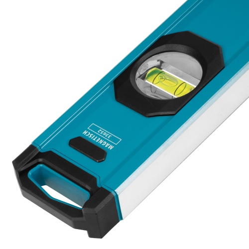 Уровень алюминиевый, магнит., фрезерованный, 3 глазка, 0,5 мм/м, 800 мм Gross фото 5