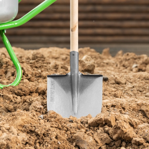 Лопата штыковая, 225х295, углубленная, рессорная сталь, 0,9 кг, без черенка, LUXE// Palisad фото 12