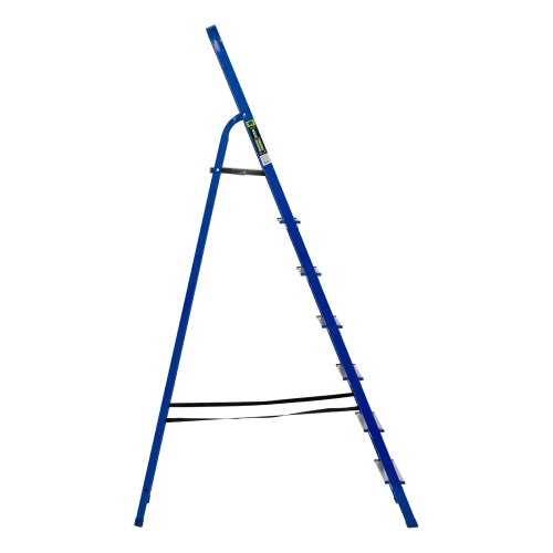 Стремянка, 7 ступеней, стальной профиль, алюминиевые ступени Сибртех фото 3