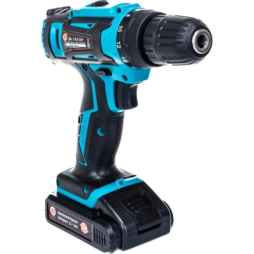 Аккумуляторная дрель-шуруповерт Калибр ДА-14,4-2А+ 00000071065 фото 6