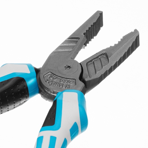 Плоскогубцы комбинированные 180 мм, трехкомпонентные рукоятки Gross фото 5