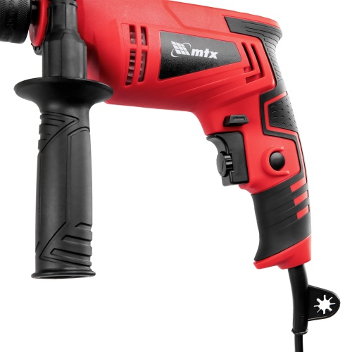 Дрель ударная MID-600, 600 Вт, 0-3000 об/мин, 0-48000 уд/мин MTX фото 8
