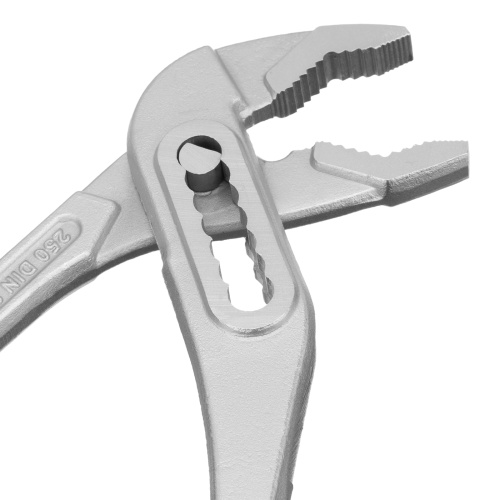 Клещи переставные Nickel (белый) 250 мм, хром-ванадий, двухкомпонентные рукоятки Matrix фото 5