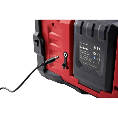 Цифровое аккумуляторное строительное радио FLEX RD 10.8/18.0/230 В 484857 фото 7 Цифровое аккумуляторное строительное радио FLEX RD 10.8/18.0/230 В 484857 фото 7